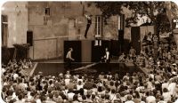 Collectif La Basse Cour - Un puy de cirque(s) - Patrimoine en mouvement. Le samedi 15 septembre 2018 au Puy Sainte Réparade. Bouches-du-Rhone.  18H30
